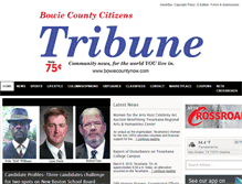 Tablet Screenshot of bowiecountynow.com